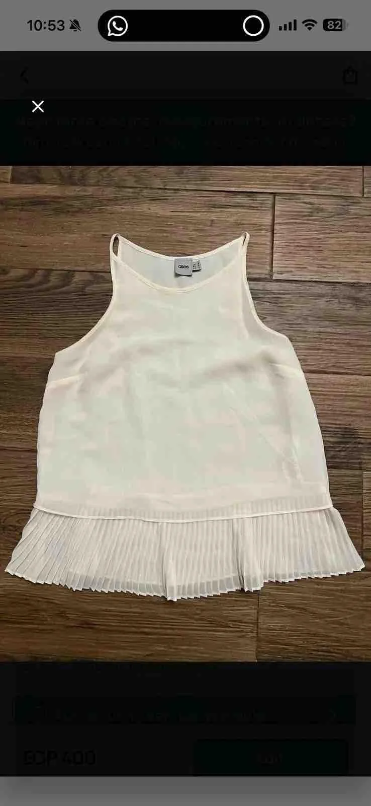 ASOS Cami Tops, size XS / 34 / 6, photo 1