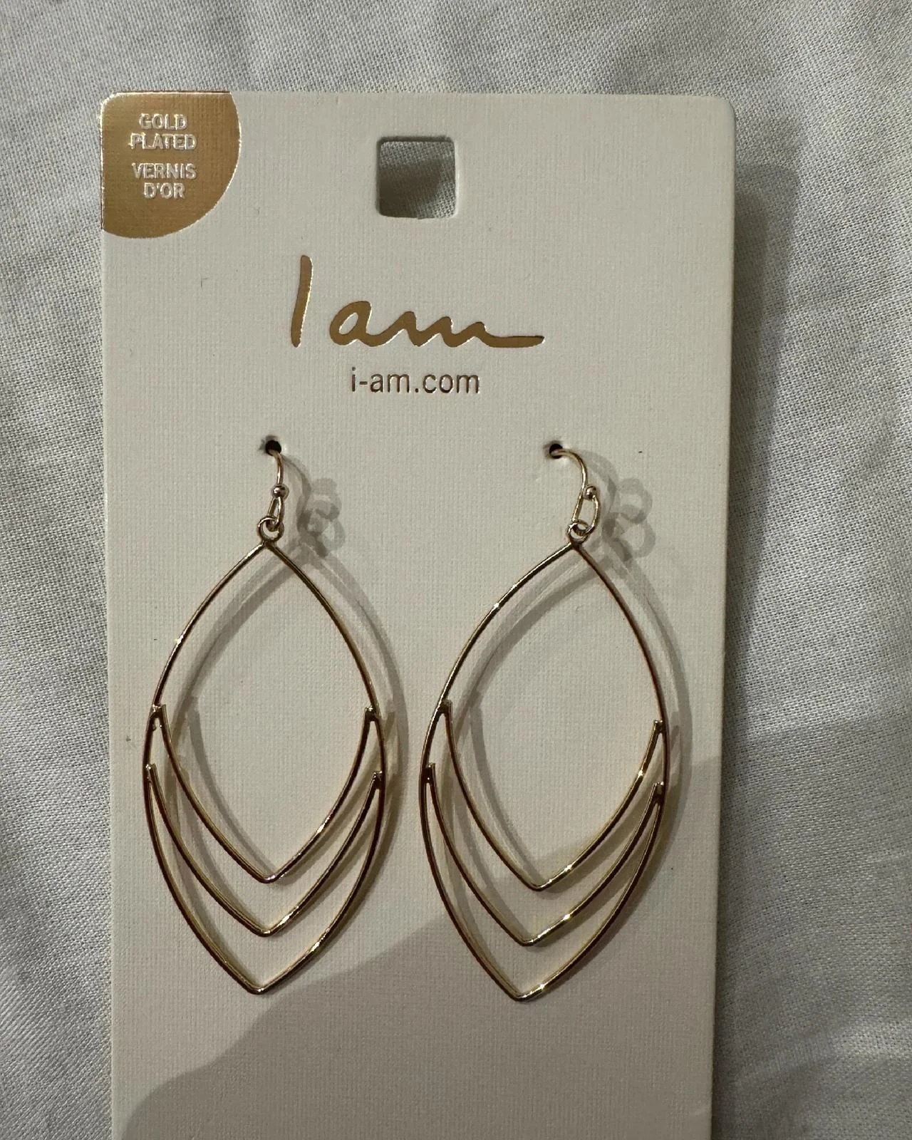 I am Earrings, size One size, photo 1