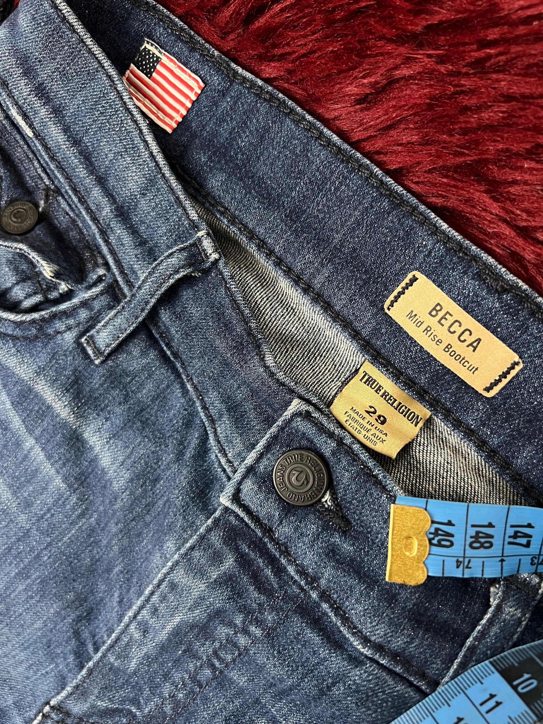 True Religion Jeans, size M, photo 1