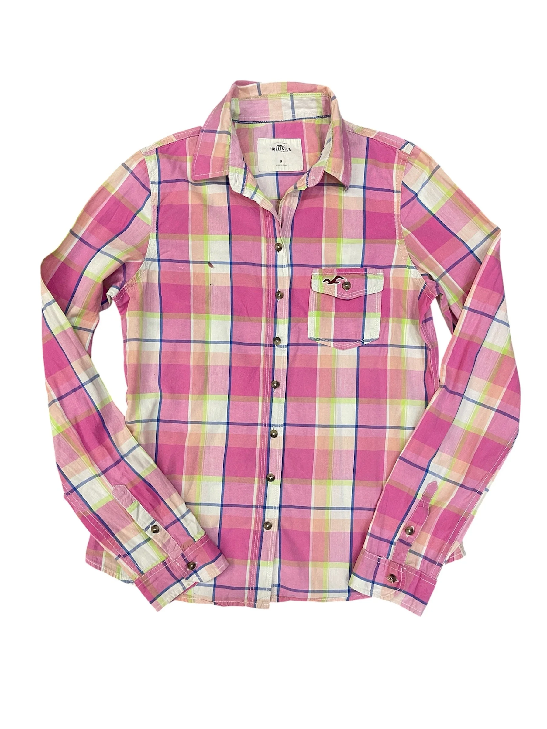 Hollister Button Down Shirts, size M, photo 1
