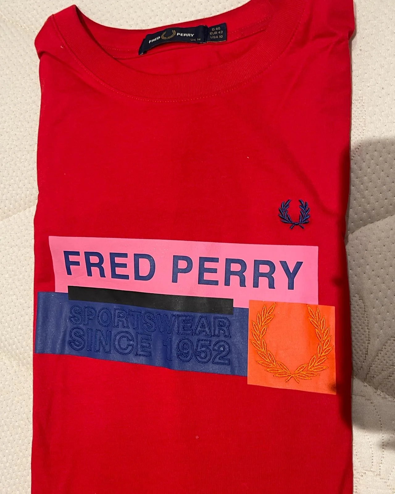 Fred Perry T-shirts, size XL / 42 / 14, photo 1