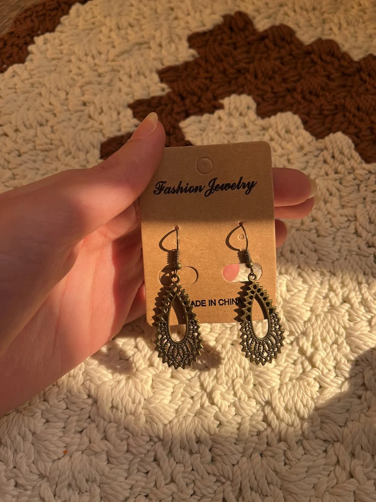 Earrings, size One size, photo 1