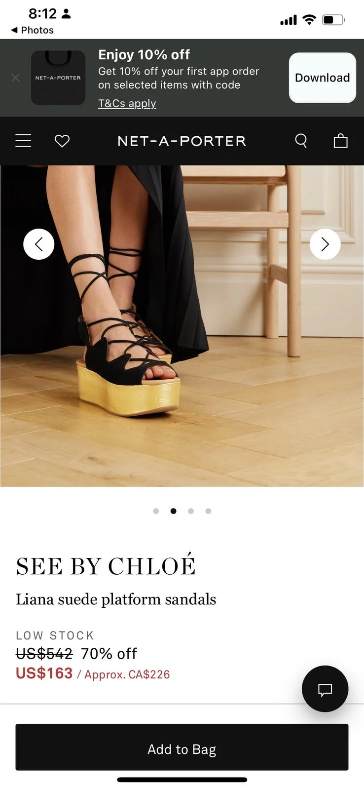 See By Chloé Sandals, size 38, photo 1