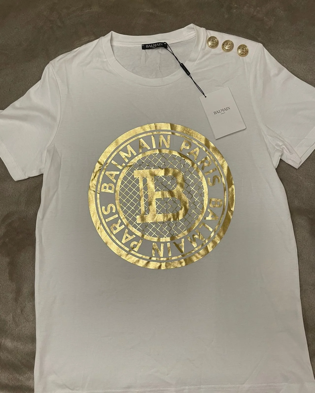 Balmain T-shirts, size M / 38 / 10, photo 1