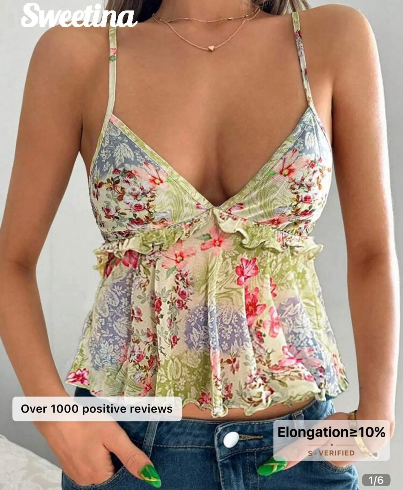 Shein Crop Tops, size S / 36 / 8, photo 1