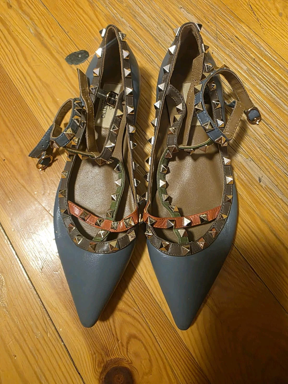 Valentino Flats, size 38, photo 1
