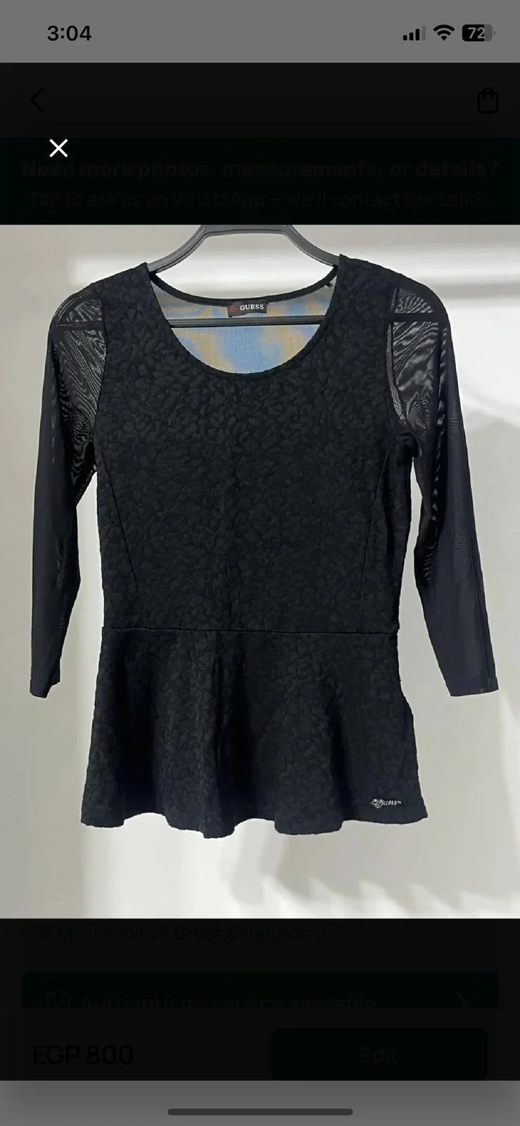 GUESS Blouses, size M / 38 / 10, photo 1