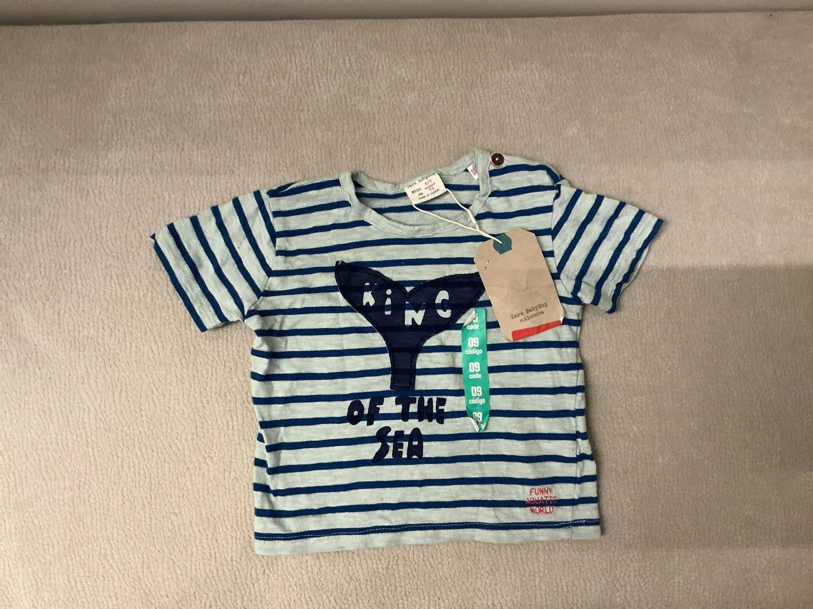Zara Baby Tops, size 6–9m, photo 1