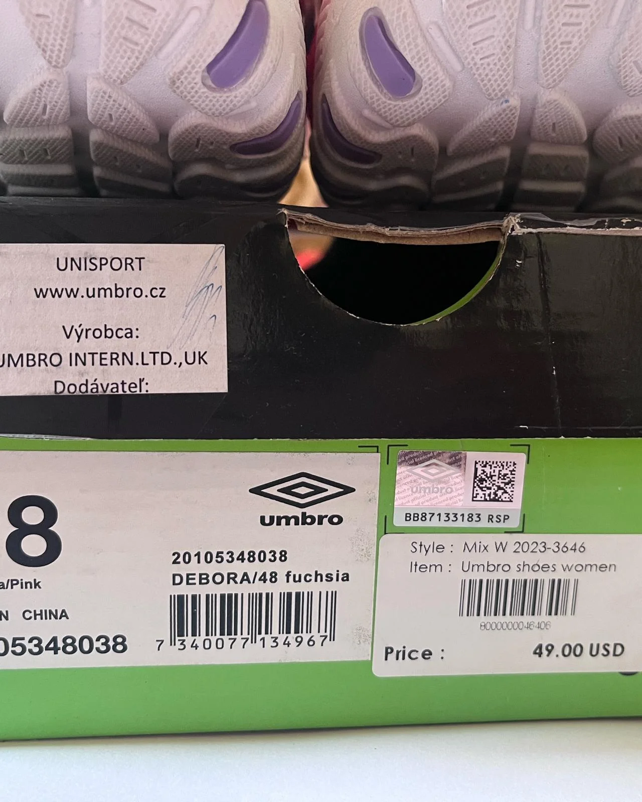 Umbro Sandals, size 38, photo 1
