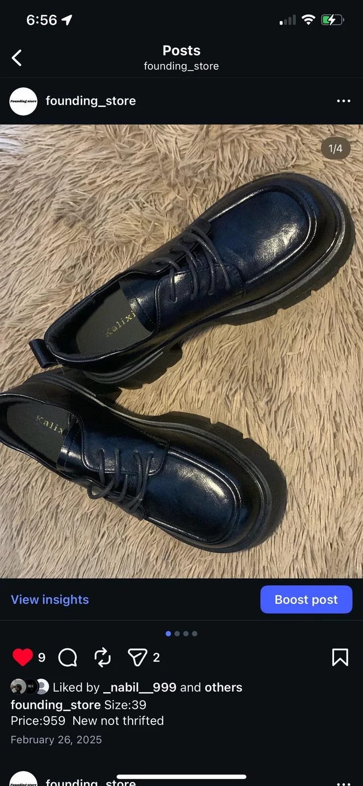 Loafers, size 39, photo 1
