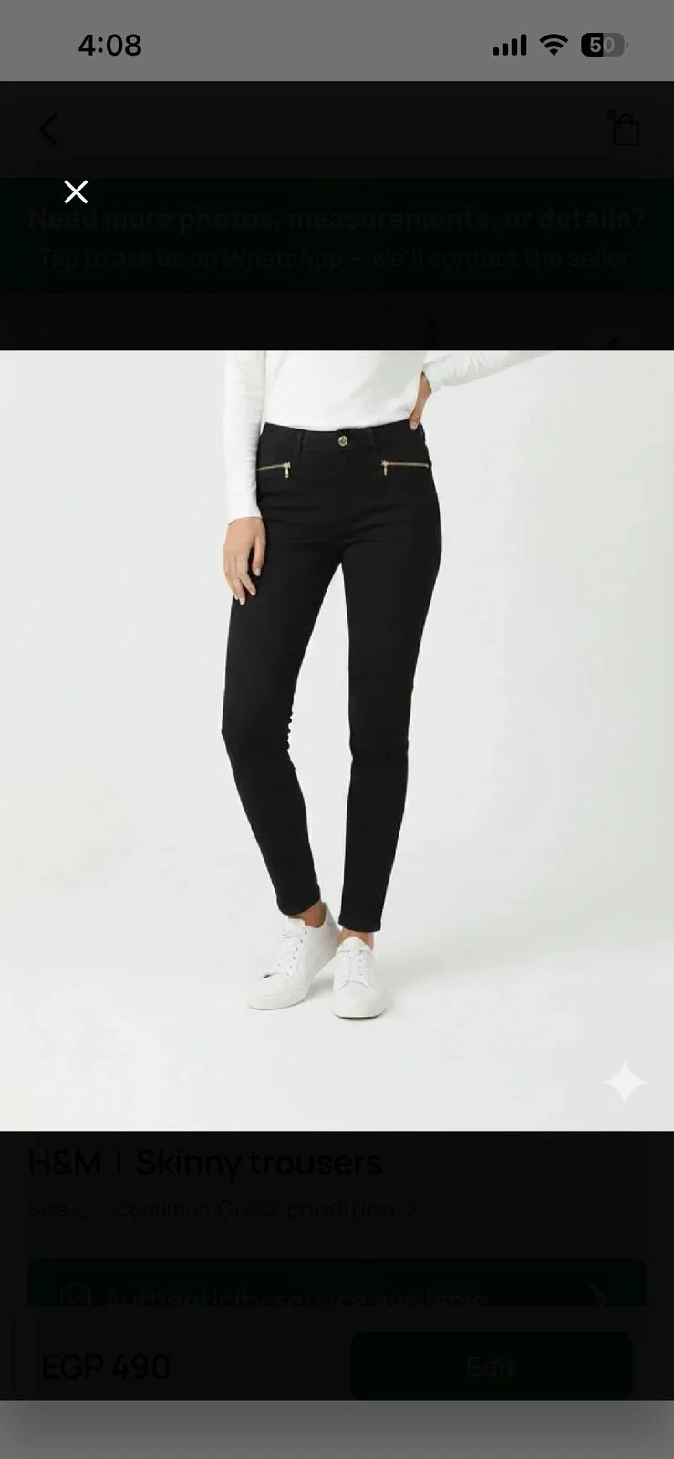 H&M Pants, size M / 38 / 10, photo 1