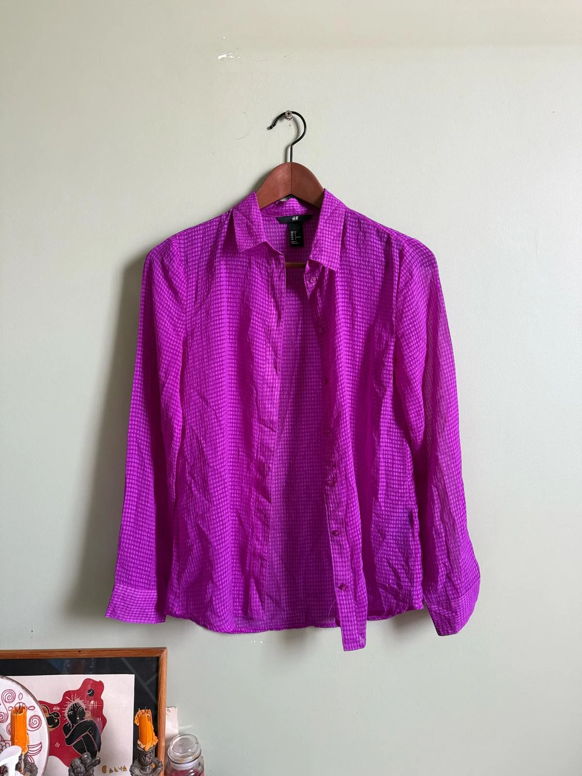H&M Button Down Shirts, size S, photo 1