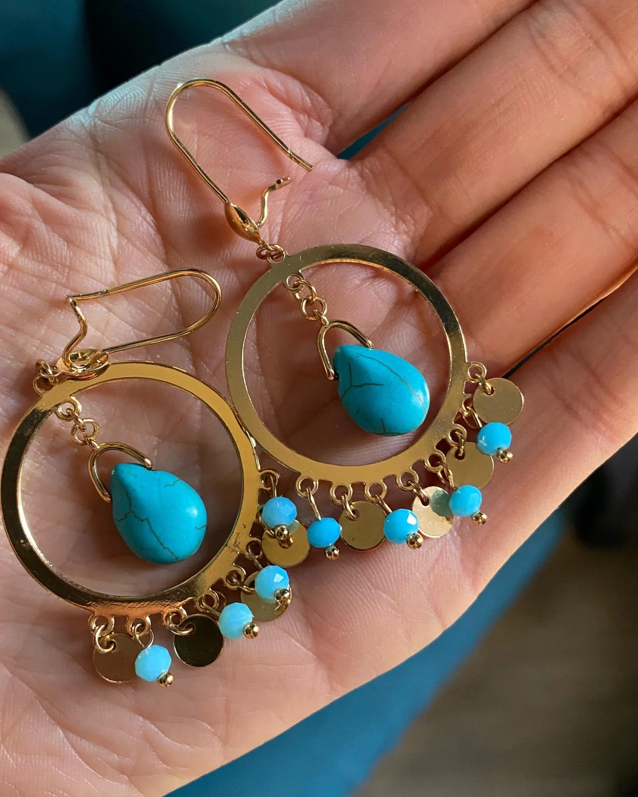 Earrings, size One size, photo 1