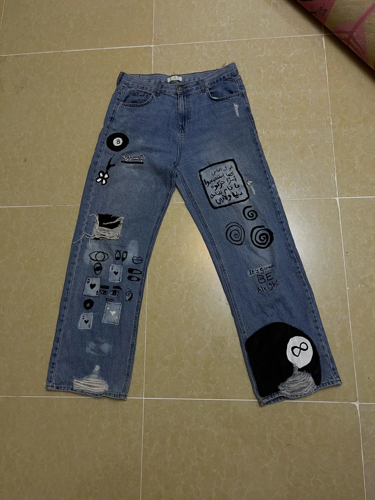 Jeans, size L / 40 / 12, photo 1