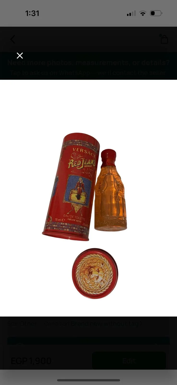 Versace Perfume, size Other, photo 1