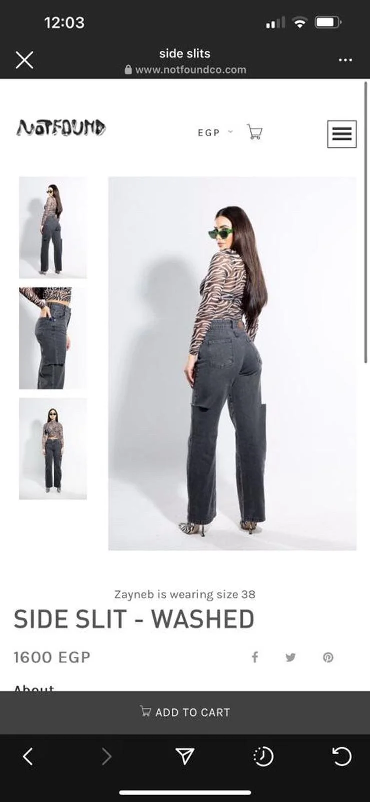 Notfound Co Jeans, size M / 38 / 10, photo 1
