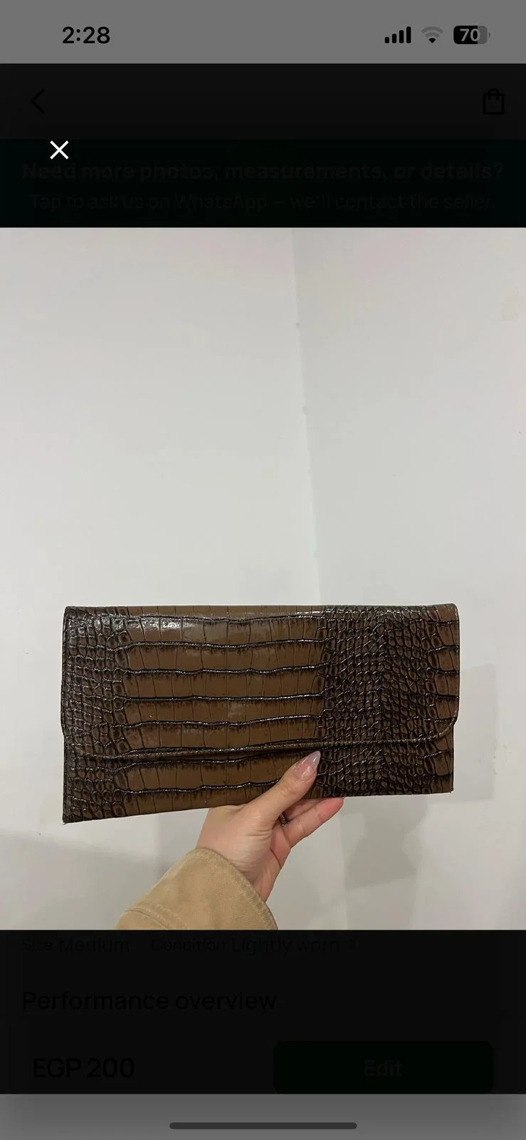 Clutch, size One size, photo 1