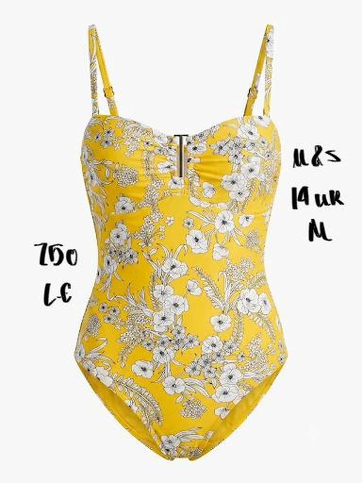 M&S Woman One-Piece Swimsuits, size M / 38 / 10, photo 1