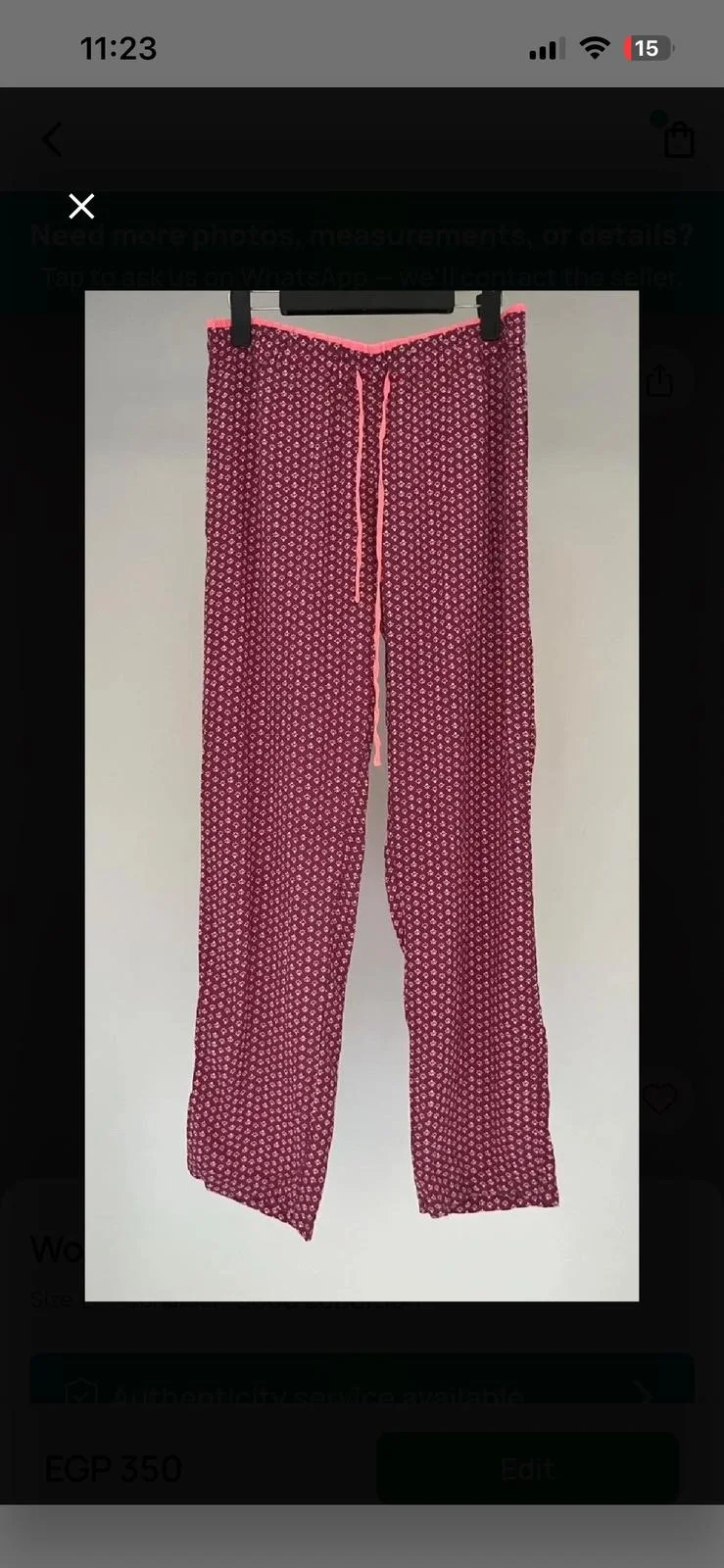 Women'secret Pants, size L / 40 / 12, photo 1