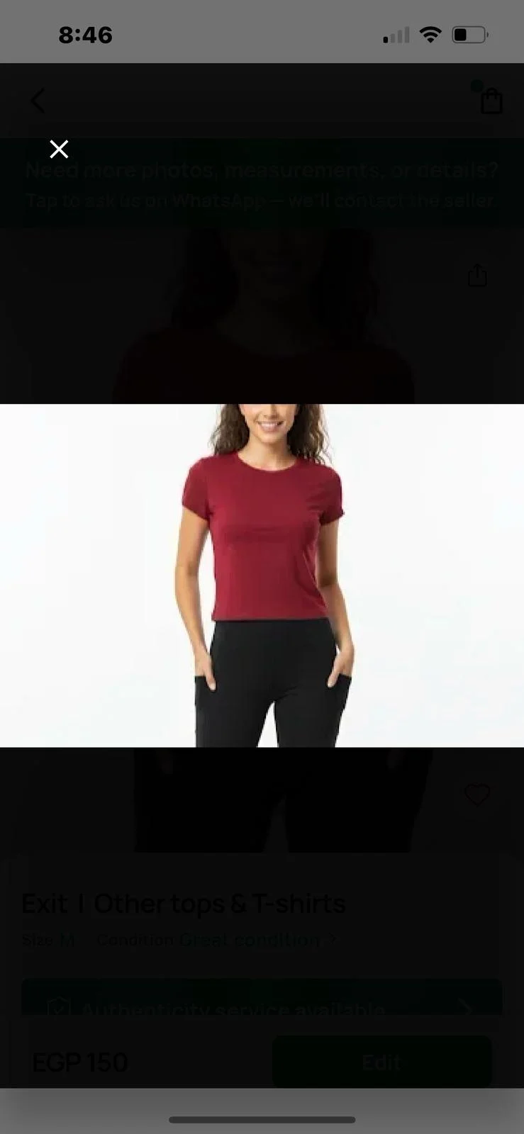 e(x)it Crop Tops, size M / 38 / 10, photo 1