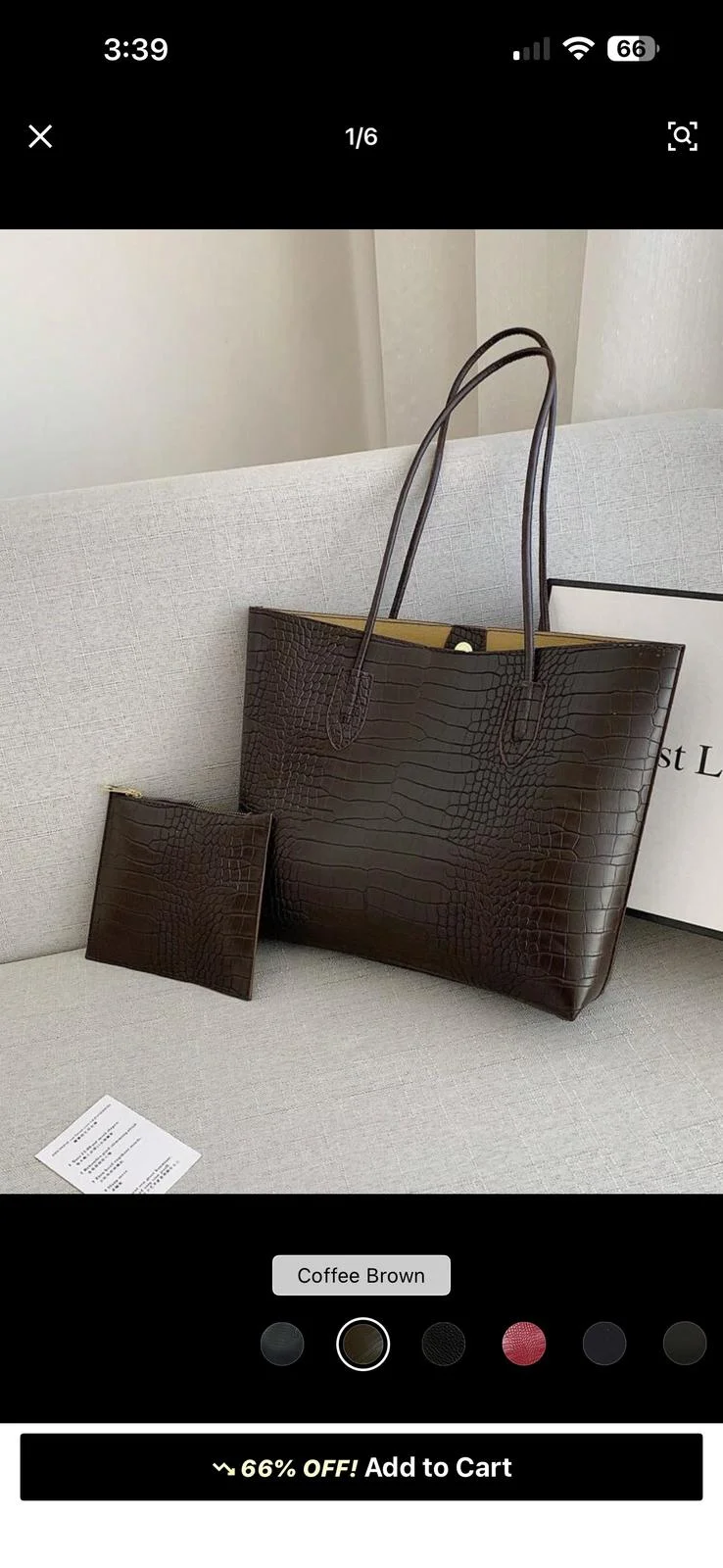 Shein Tote Bag, size Other, photo 1