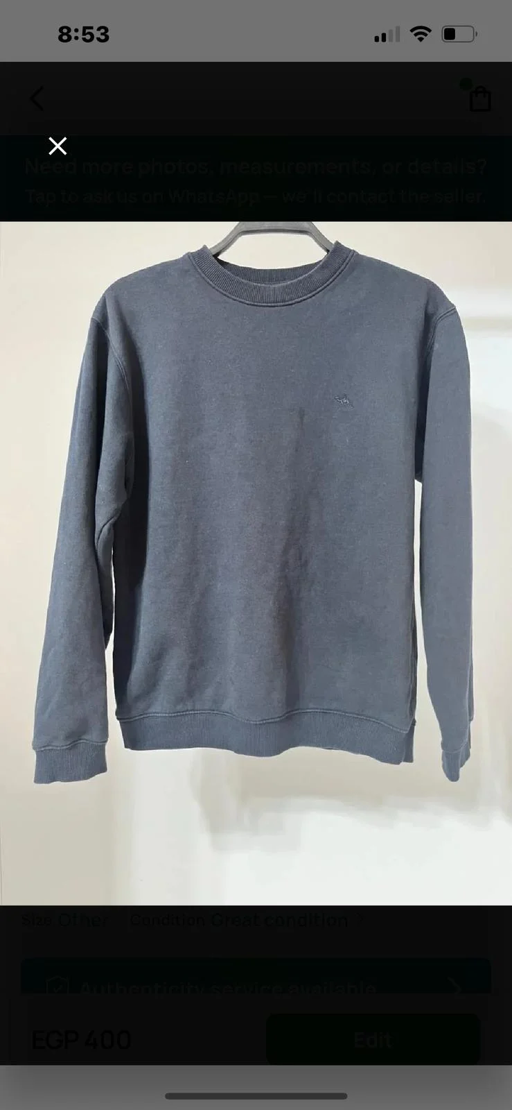 Mobaco Cottons Sweatshirts, size Other, photo 1