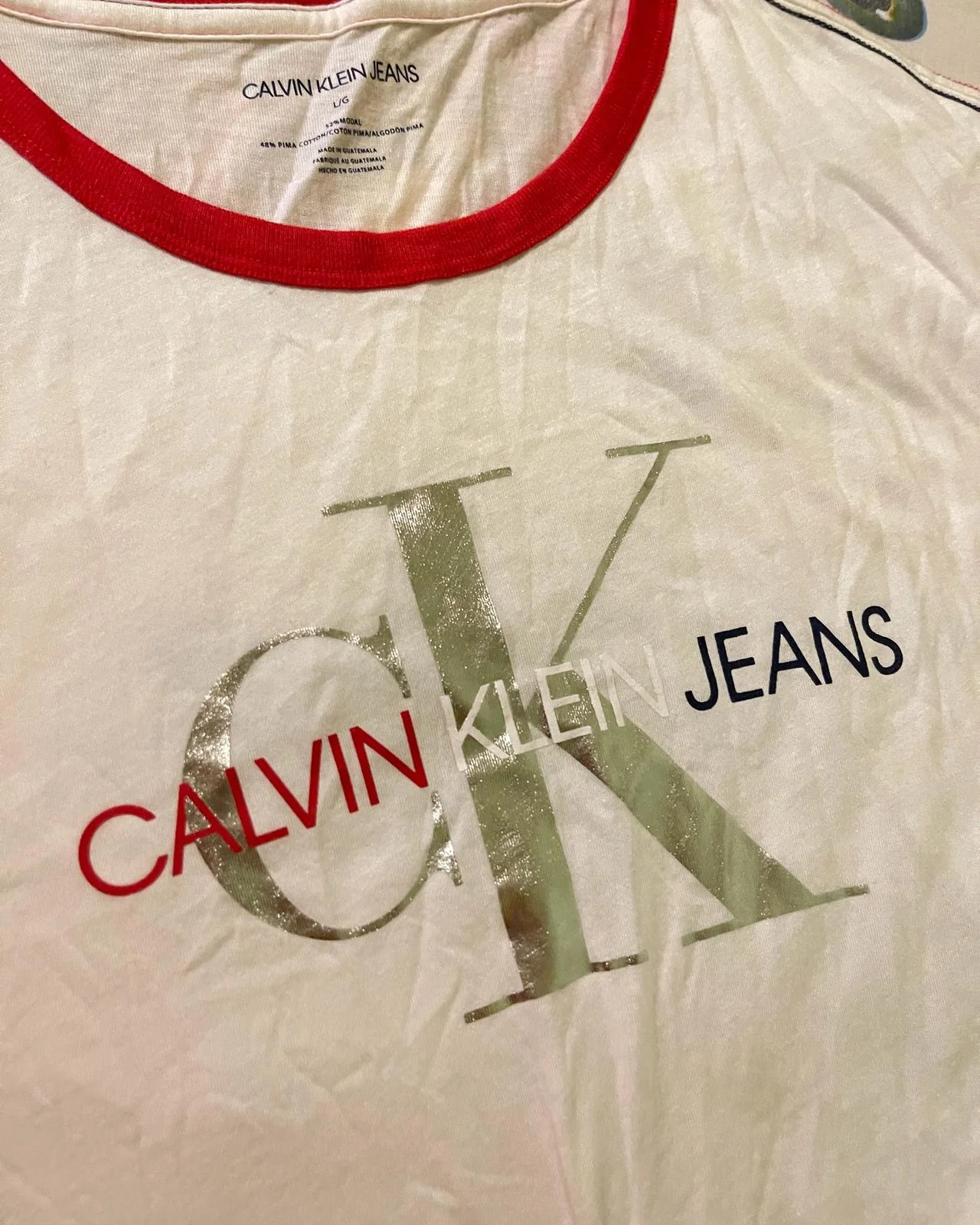 Calvin Klein Jeans T-shirts, size L / 40 / 12, photo 1