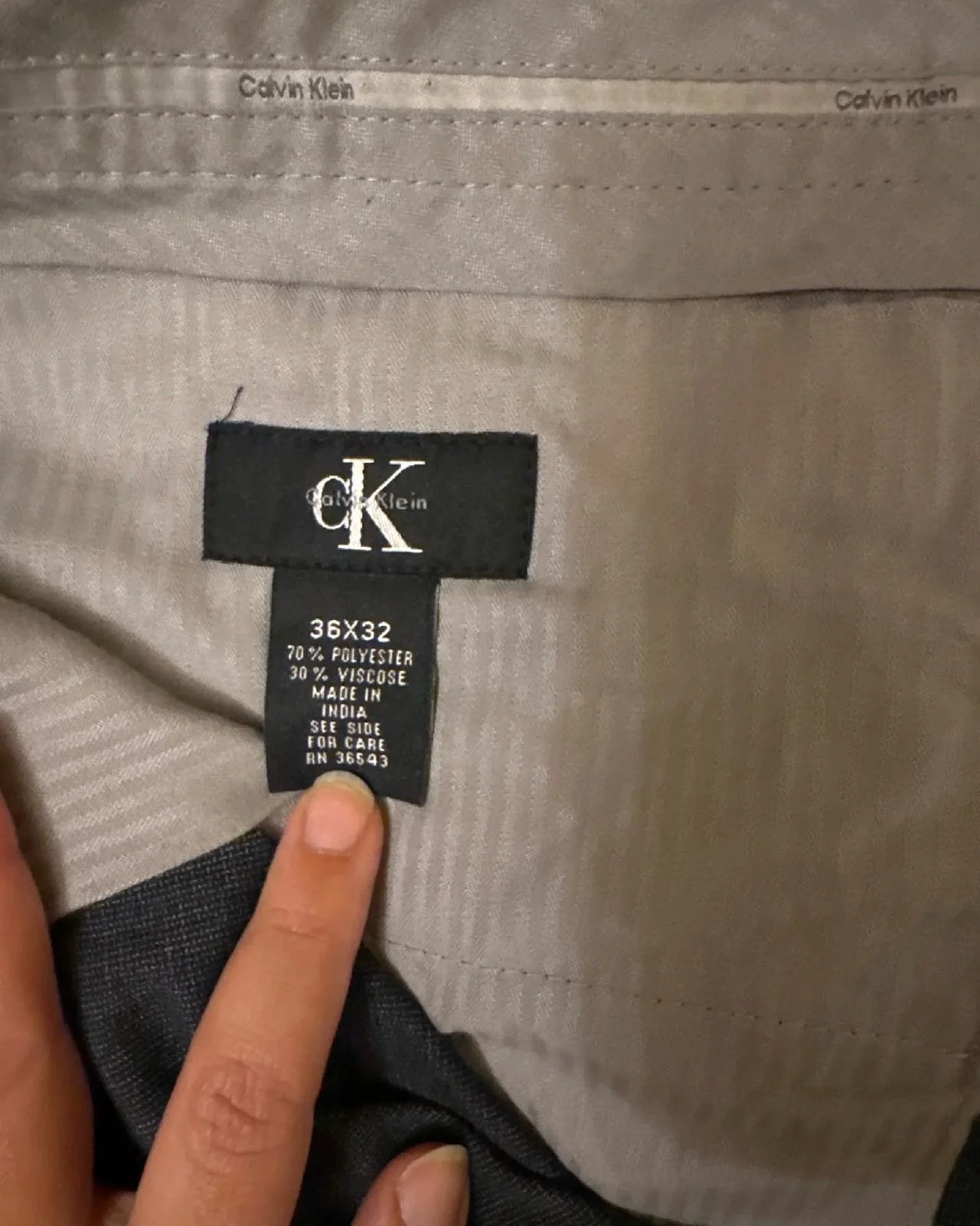 Calvin Klein Pants, size W36, photo 1