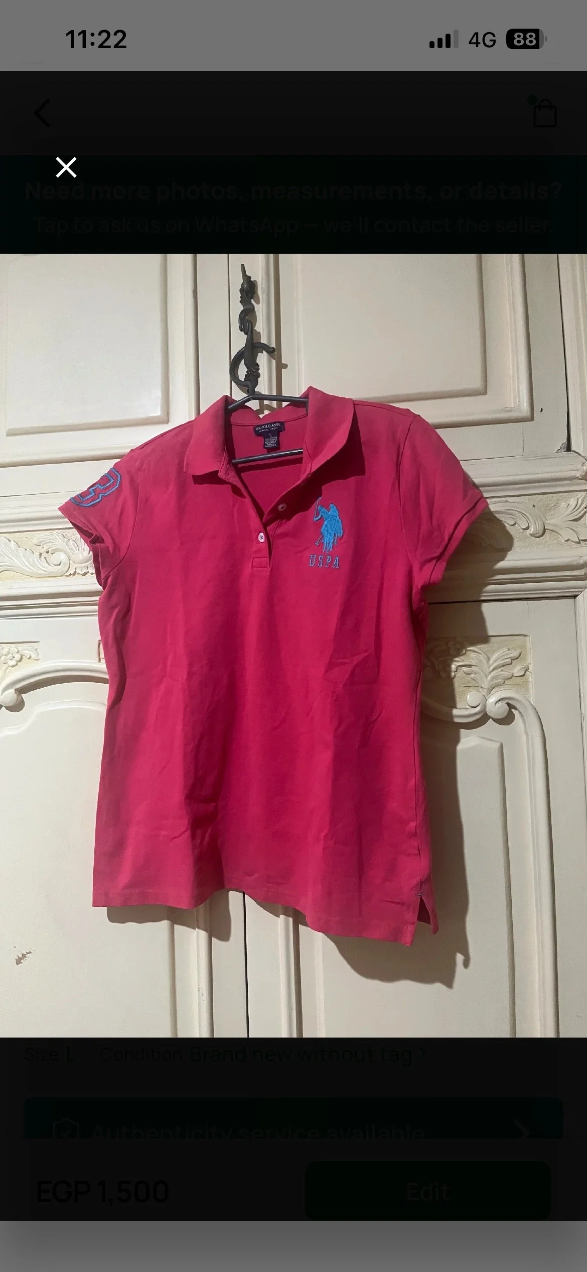 U.S. Polo Assn. Shirts, size L / 40 / 12, photo 1