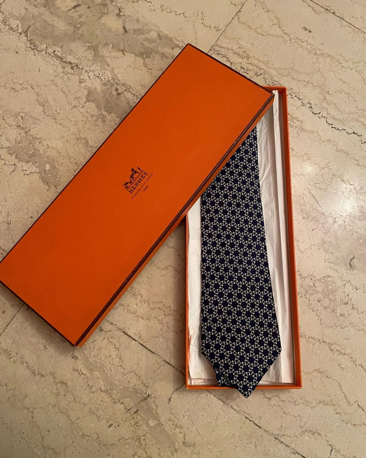 Hermès Ties, size One size, photo 1