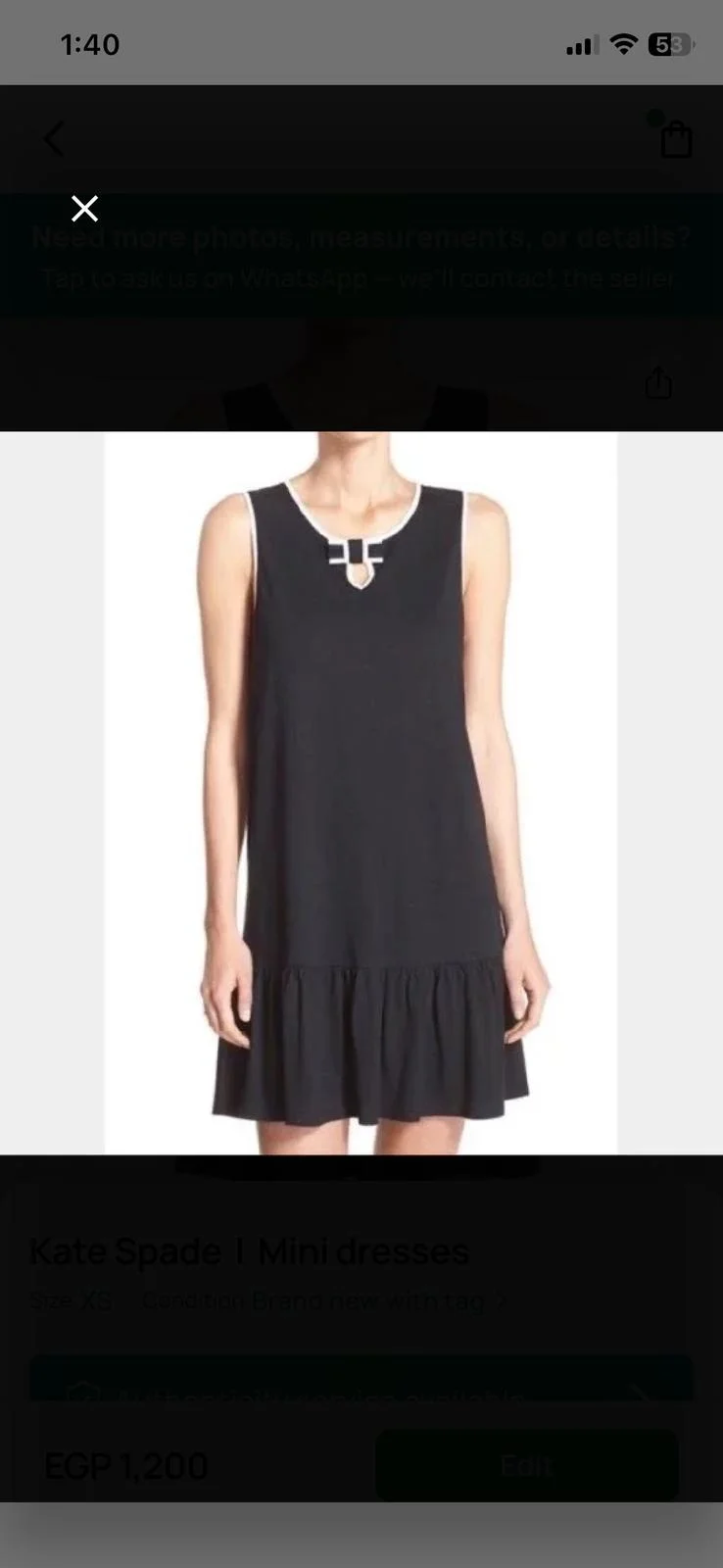 Kate Spade Mini Dresses, size S / 36 / 8, photo 1