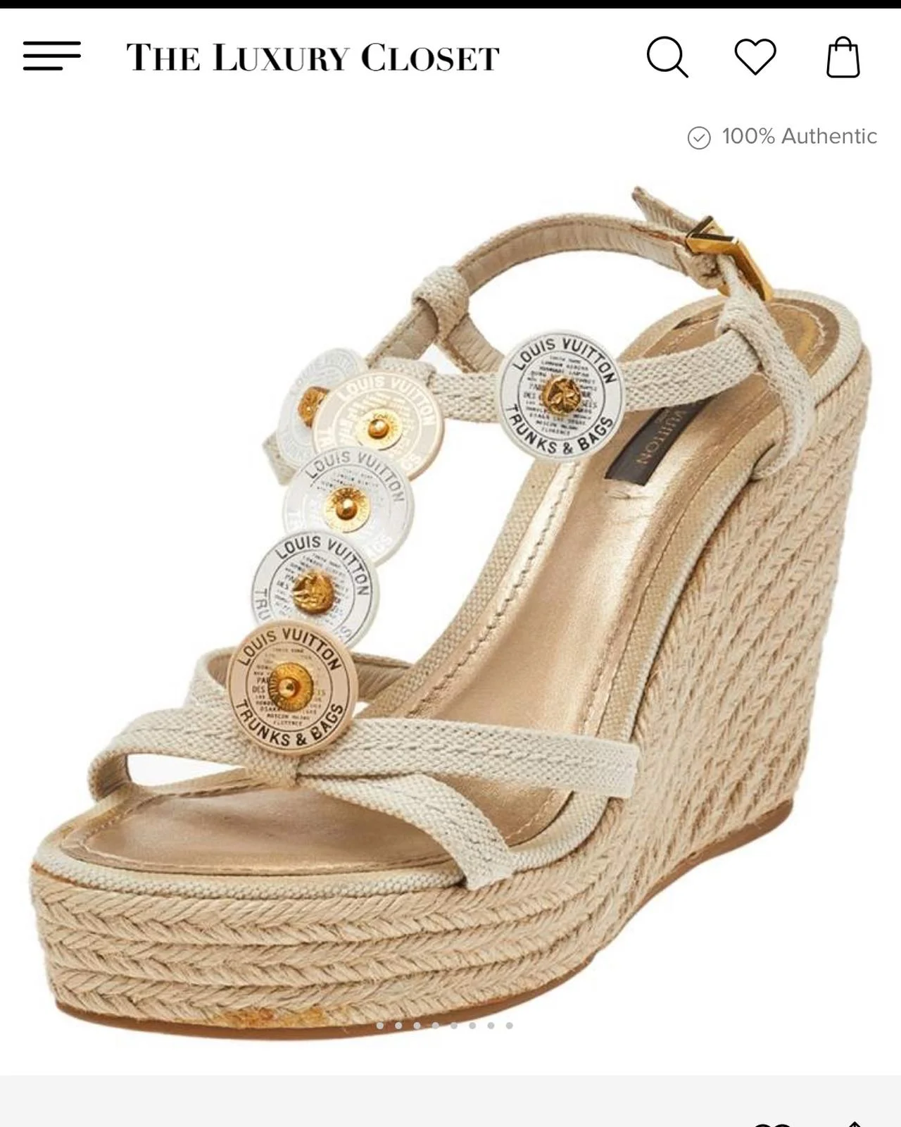 Louis Vuitton Sandals, size 41, photo 1