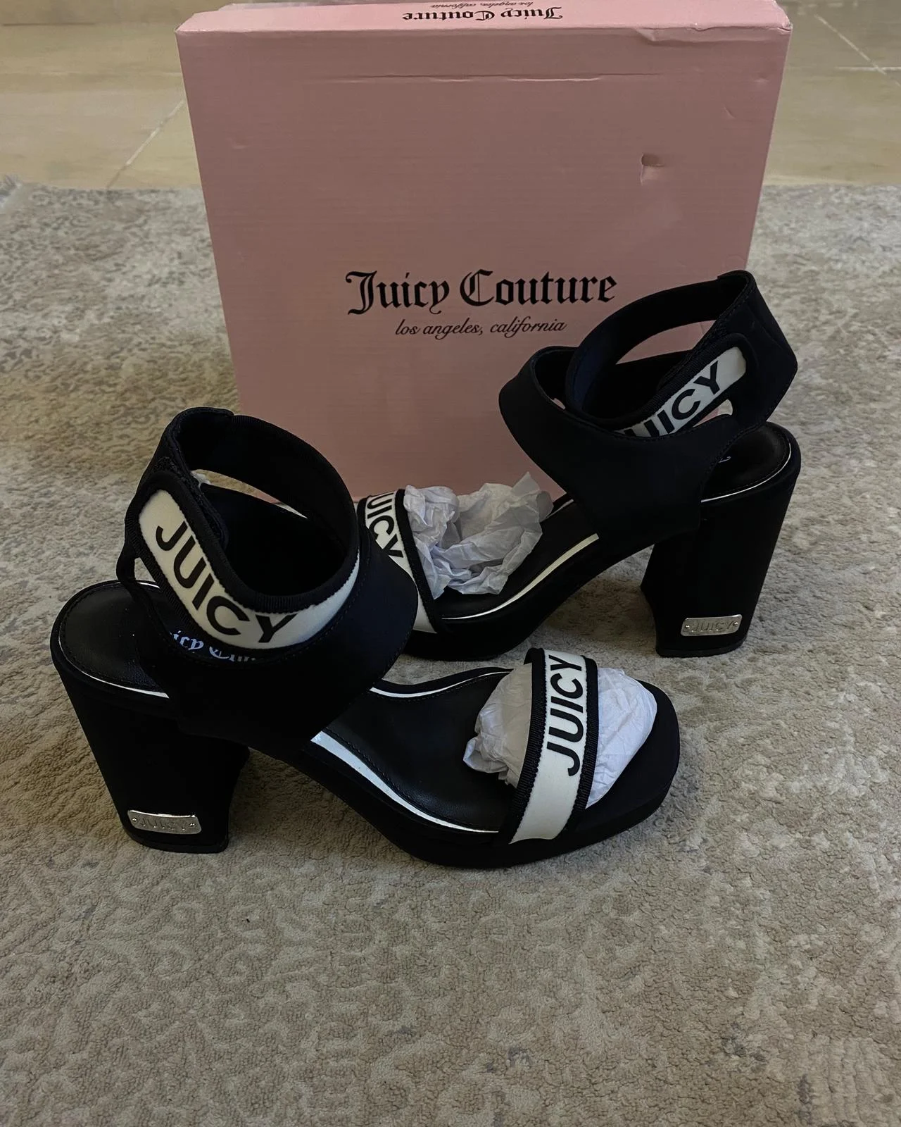 Juicy Couture Block Heels, size 39, photo 1