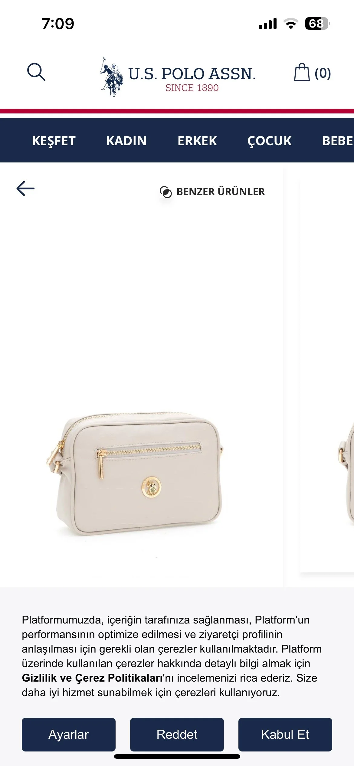 U.S. Polo Assn. Cross-Body Bag, size Other, photo 1