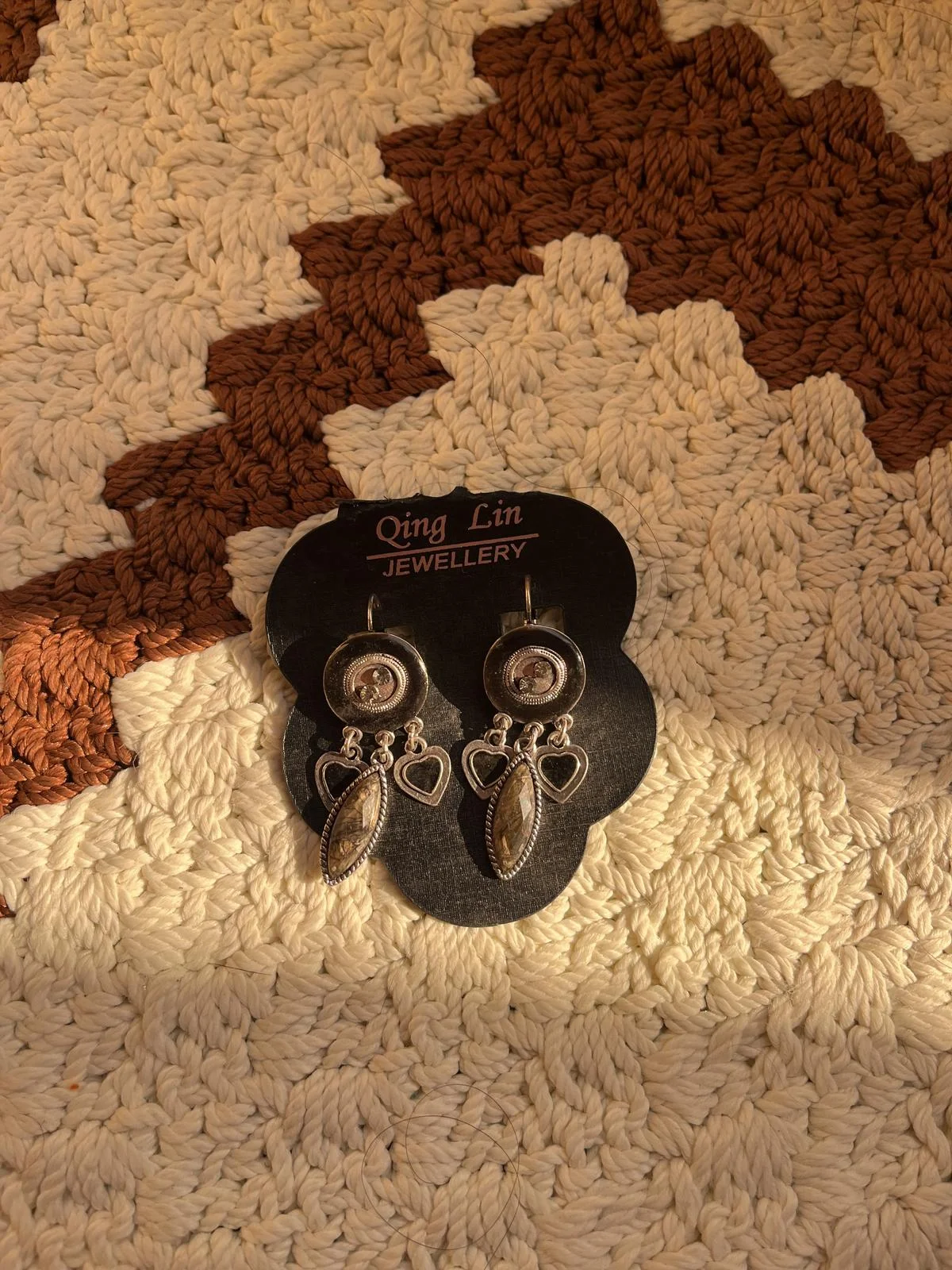 Earrings, size One size, photo 1