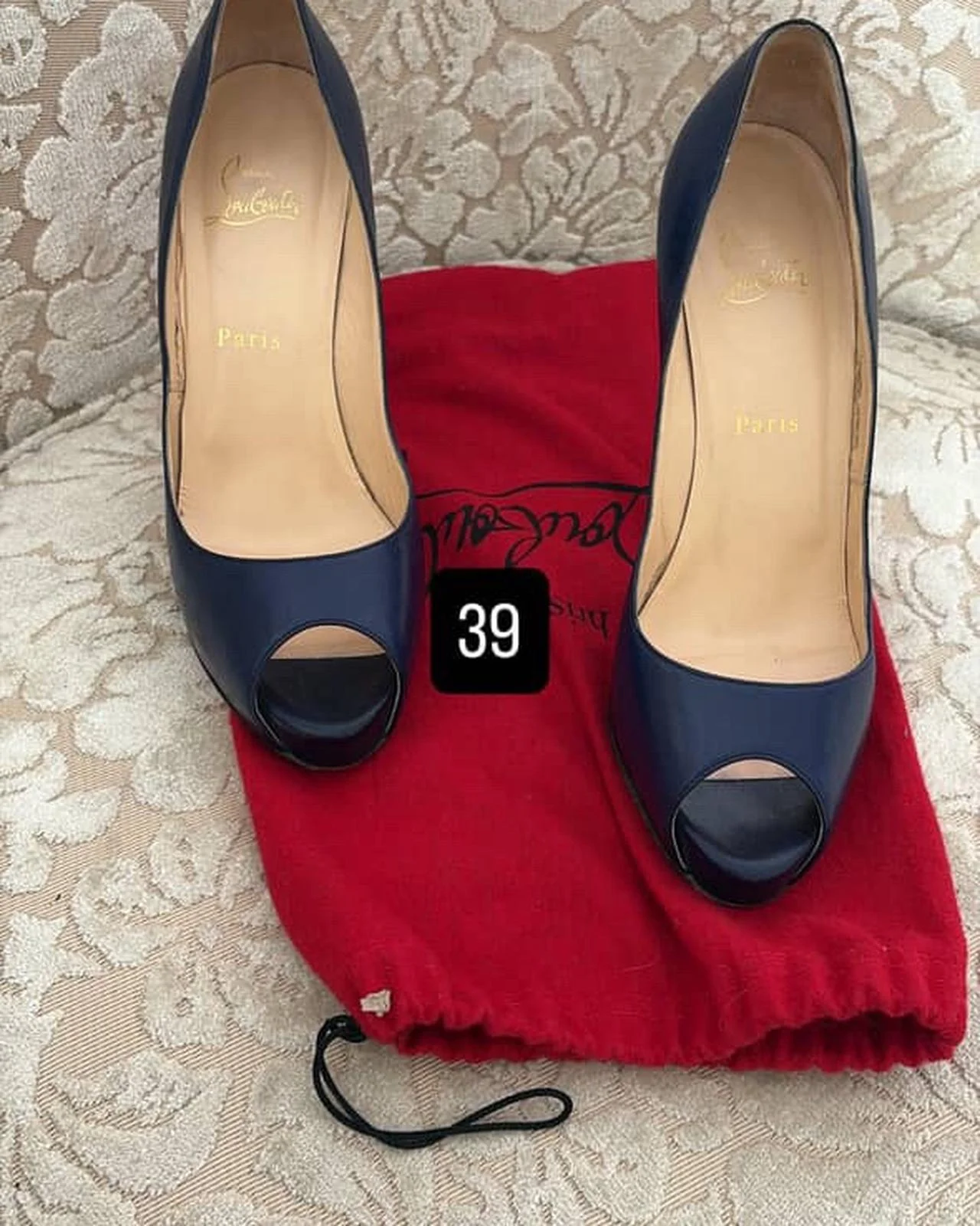 Christian Louboutin Stiletto Heels, size 39, photo 1