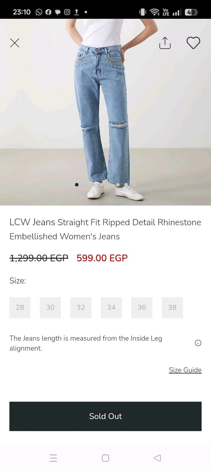 LC Wakiki Jeans, size L / 40 / 12, photo 1