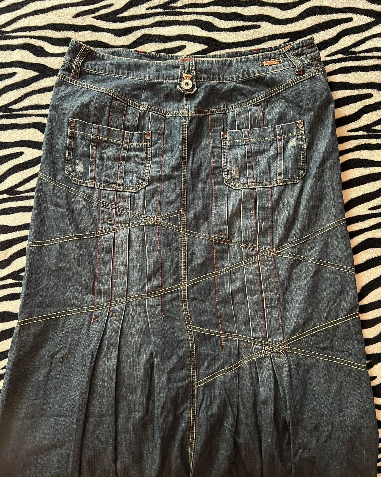 MNG Jeans Skirts, size XL / 42 / 14, photo 1
