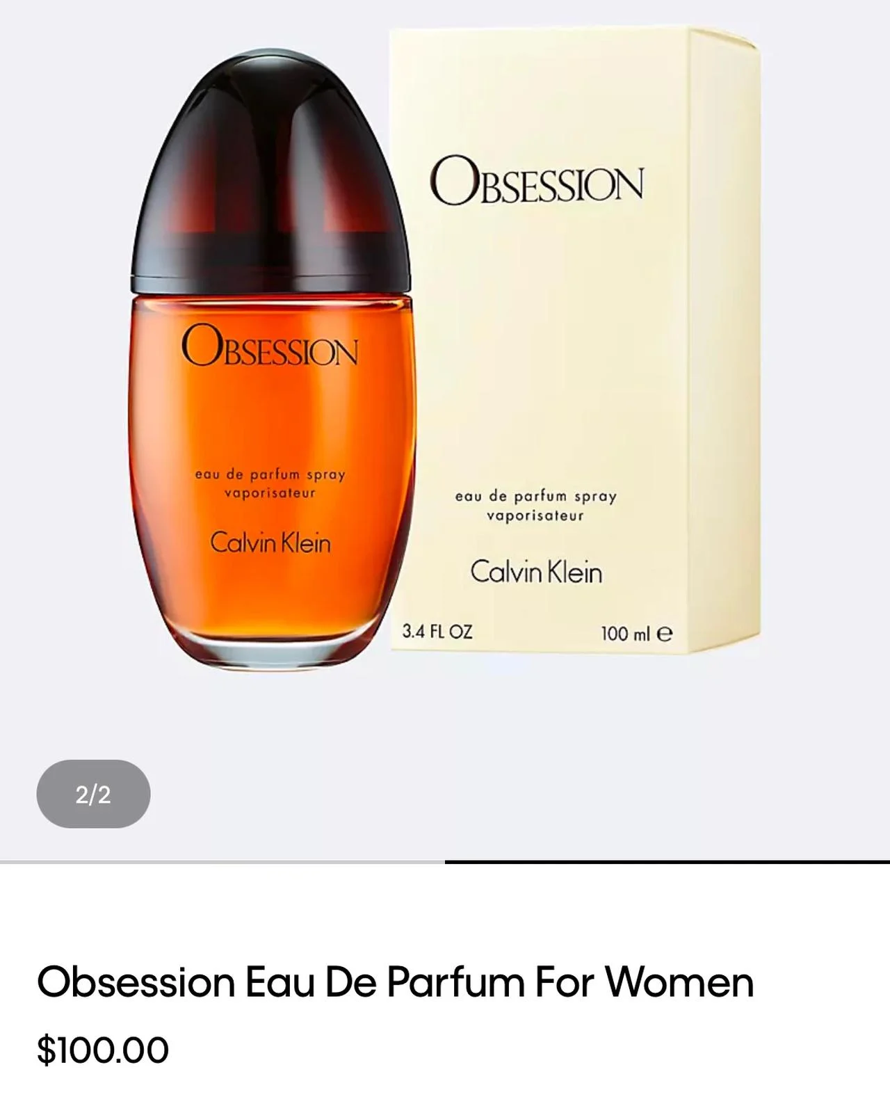 Calvin Klein Perfume, size No Size, photo 1