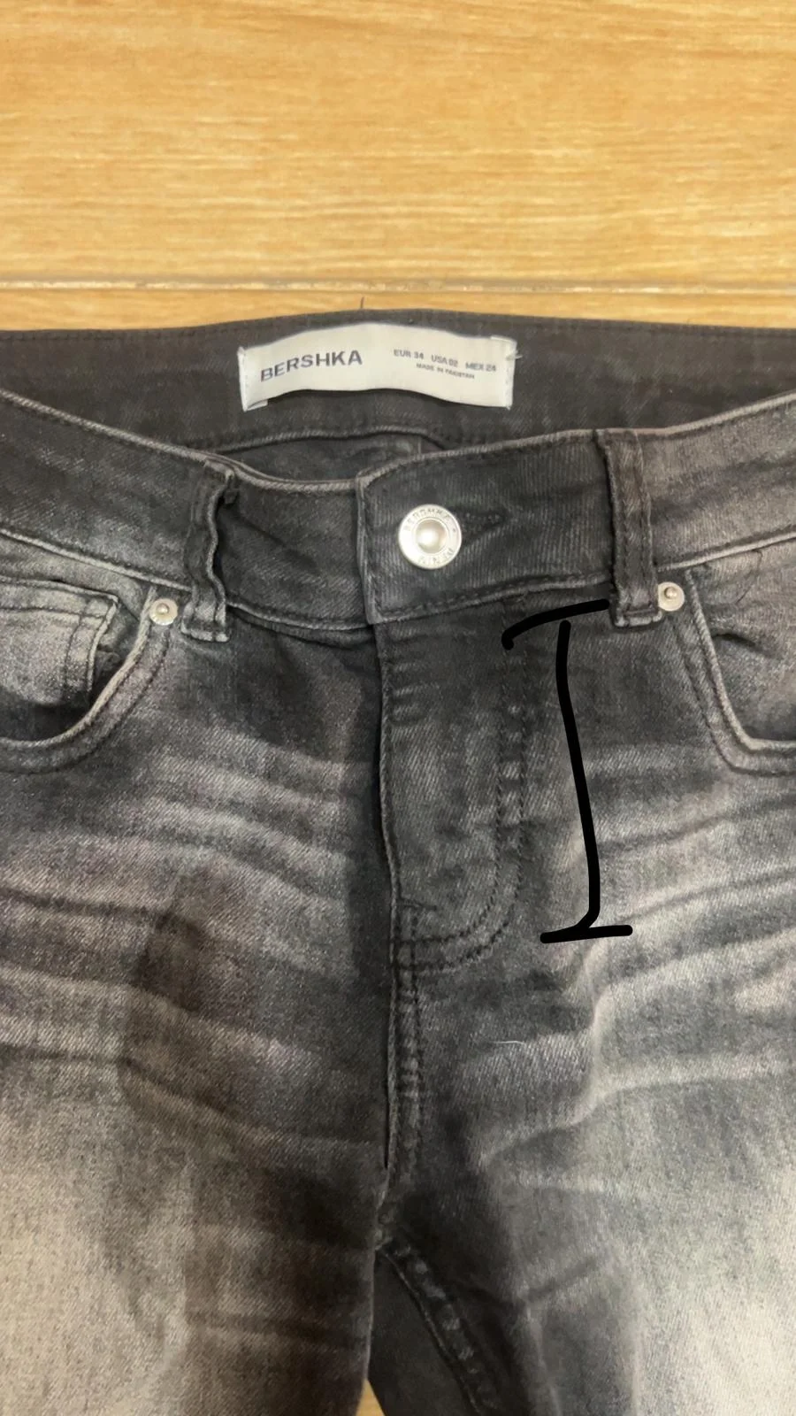 Bershka Jeans, size XXS / 32 / 4, photo 1