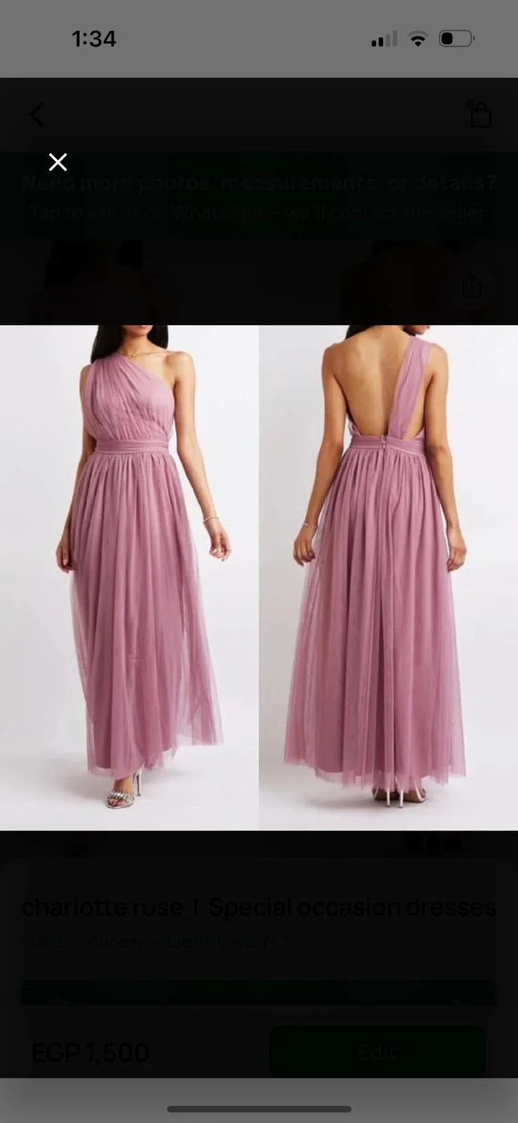 Charlotte Russe Maxi Dresses, size L / 40 / 12, photo 1