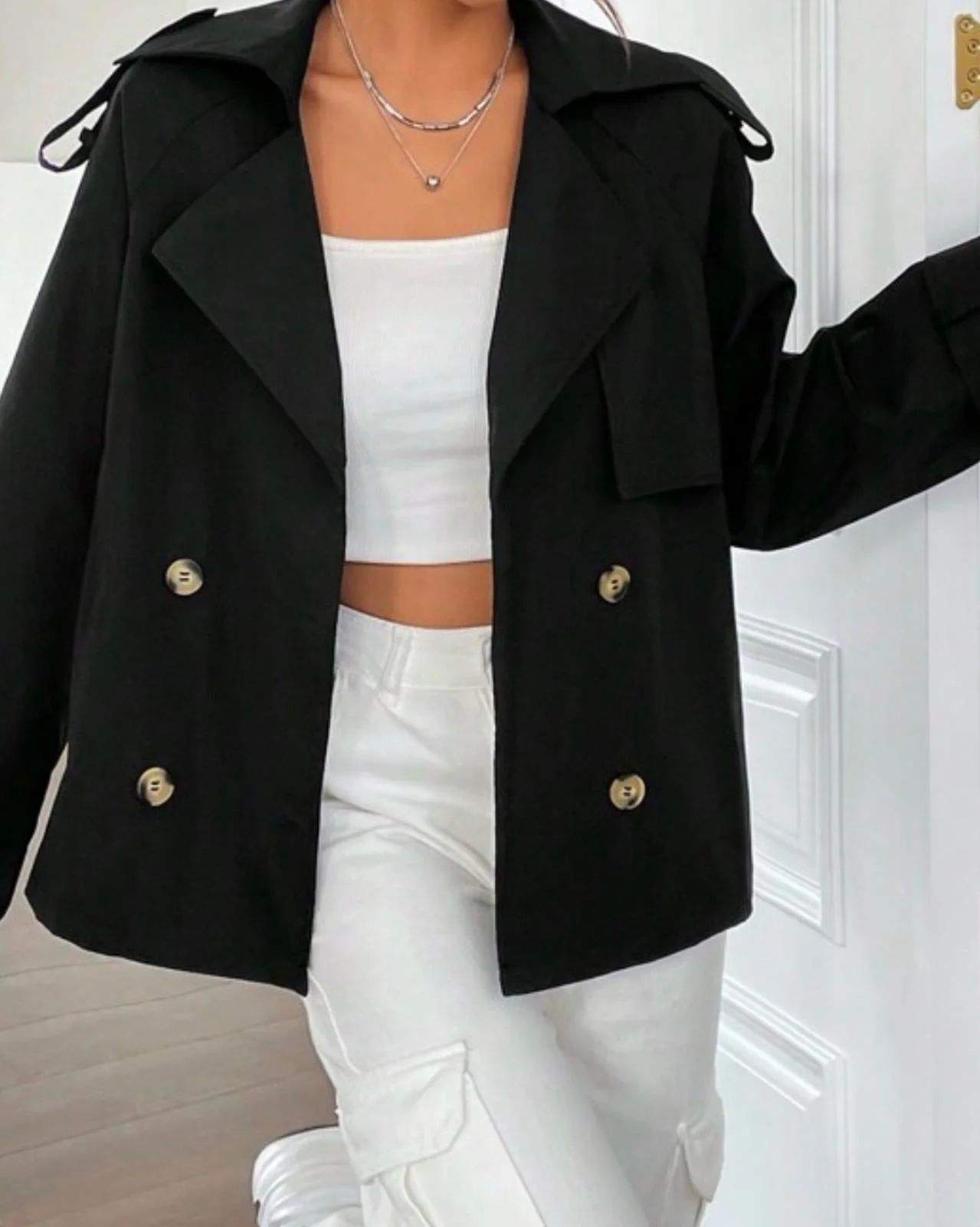 Shein Coats, size XS / 34 / 6, photo 1