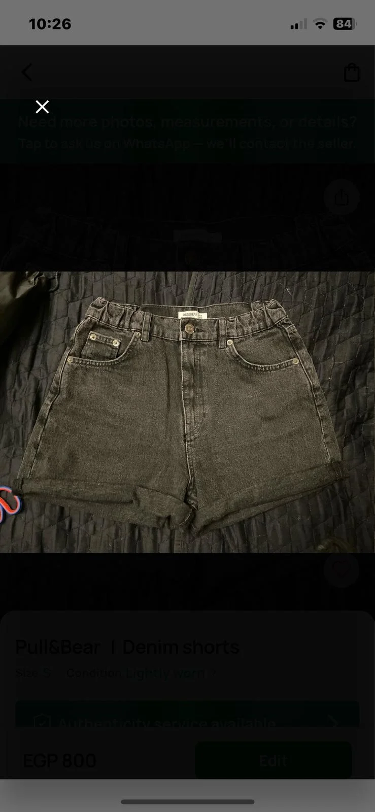 Pull & Bear Shorts, size S / 36 / 8, photo 1