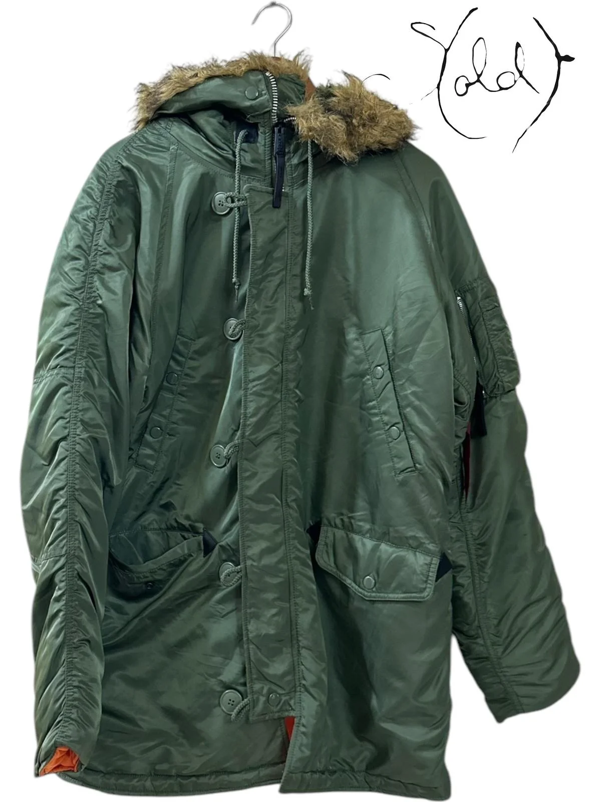 Alpha Industries Coats, size L, photo 1
