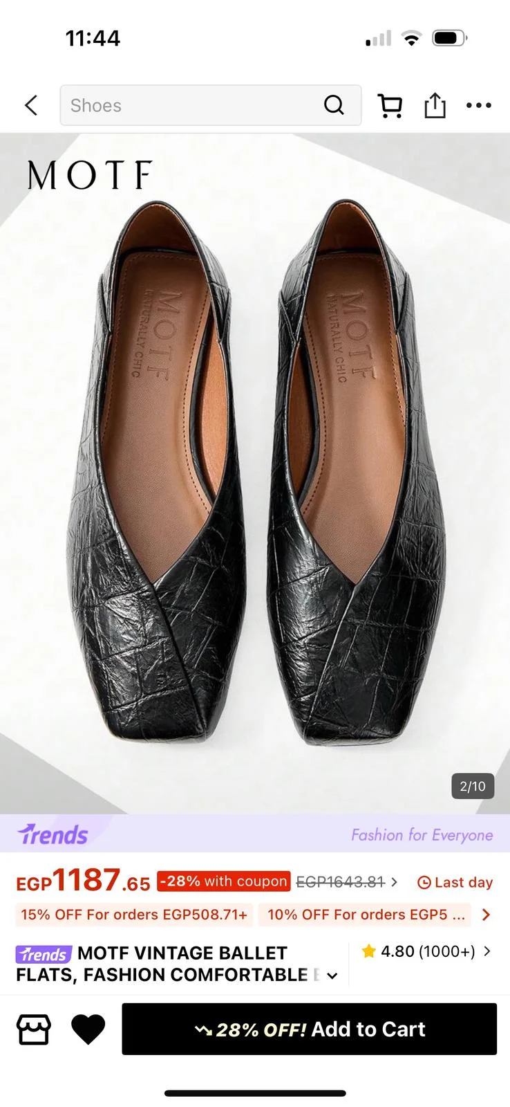 Shein Flats, size 40, photo 1