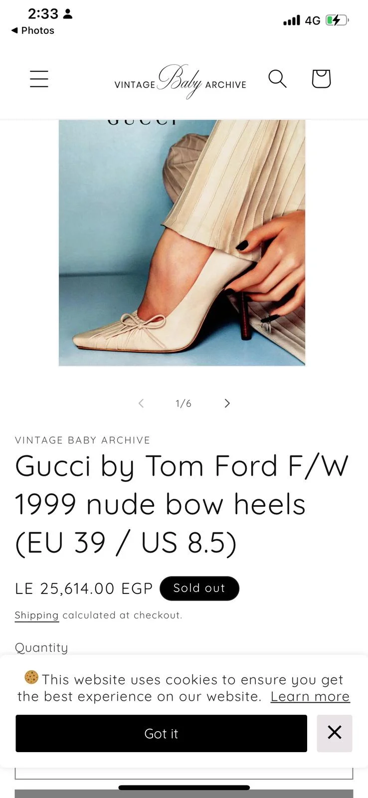 Gucci Pumps, size 37, photo 1