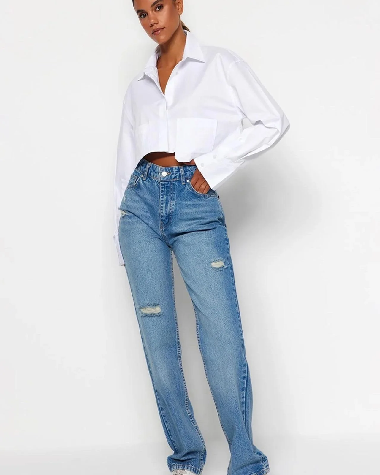 Trendyol Jeans, size M / 38 / 10, photo 1