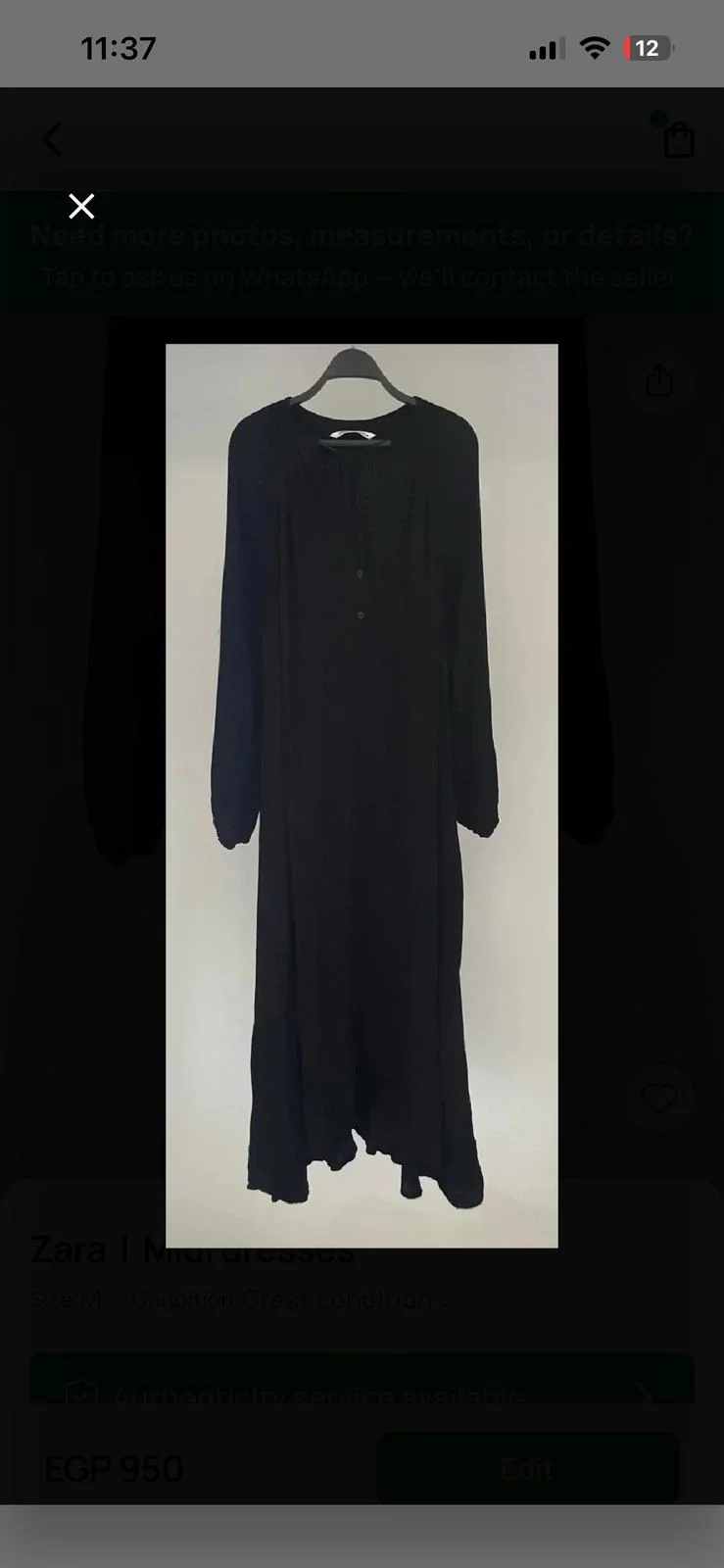 Zara Maxi Dresses, size M / 38 / 10, photo 1