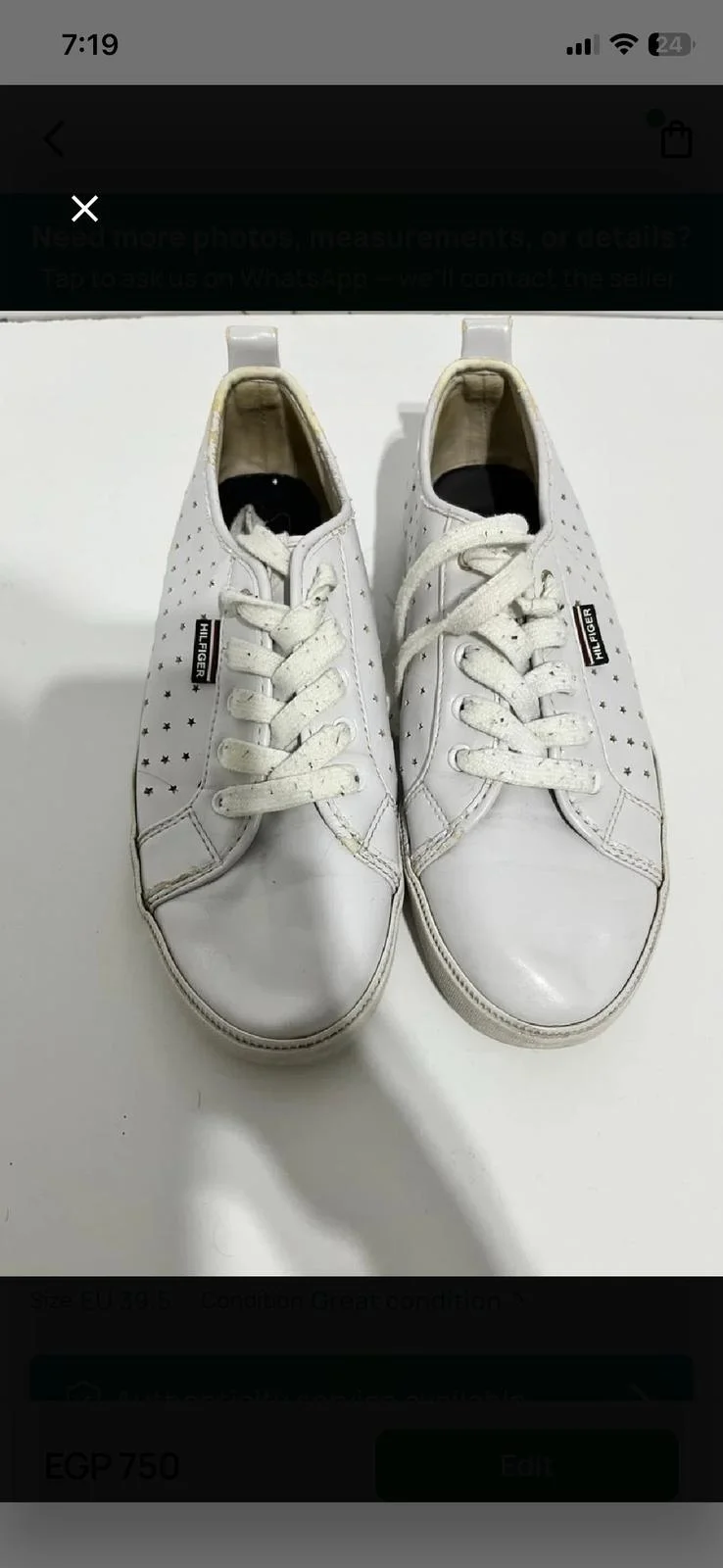 Tommy Hilfiger Sneakers, size 39, photo 1