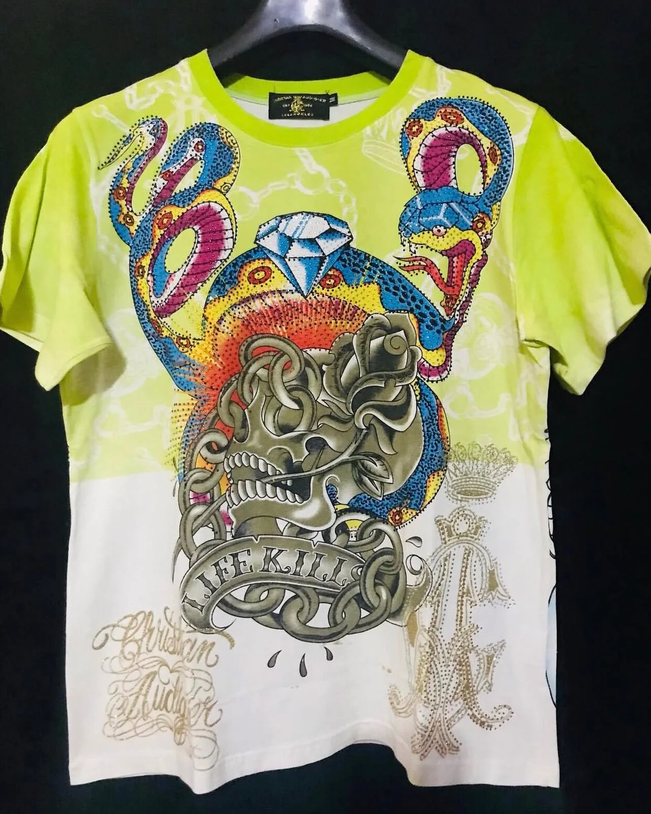 Christian Audigier T-shirts, size M, photo 1